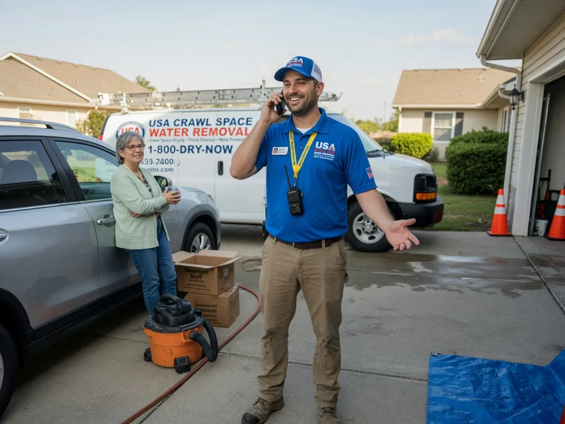 Crawl Space Water Removal Spotsylvania, VA FAQs